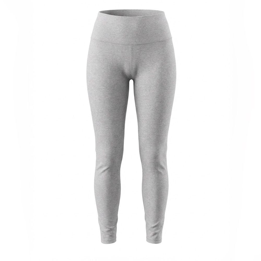 WOMENS STRETCH YOGA PANTS GRAY SIZE S